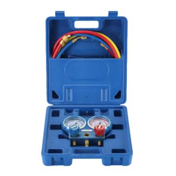 飞越 精准冷媒表组表盘尺寸φ68mm。适用冷媒R407C，R404A，R134a，R22 VMG-2-R22-B