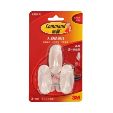 3M 无痕设计家挂钩小号 6912504804999