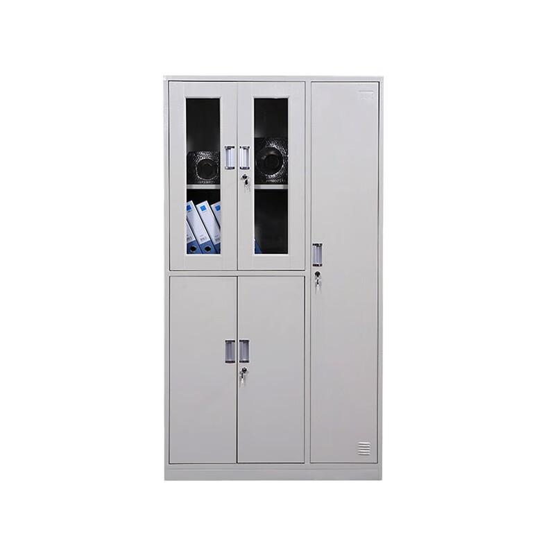 企诺 办公文件柜特厚五门文件柜970*420*1800mm厚度0..9mm QNGa07A1-08PA