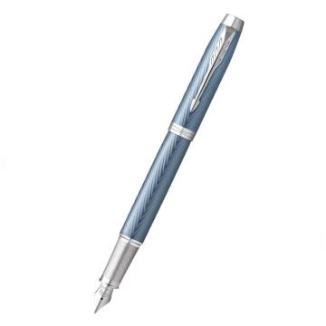 PARKER/派克 墨水笔 IM冰河蓝白夹墨水笔
