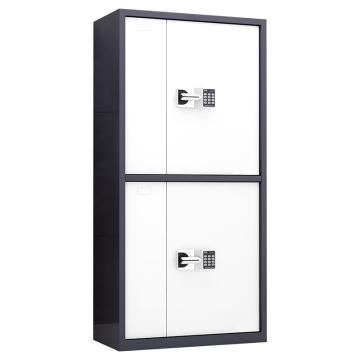 Raxwell 通双节带斗保密柜保险柜国宝密码锁 900*430*1850mm 厚度0.8mm 灰白双色 RFCB0002