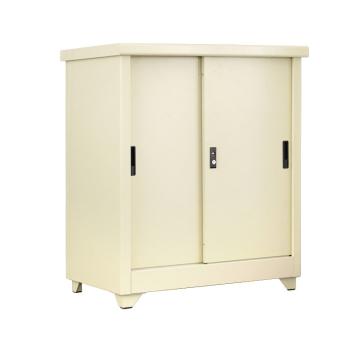 盛悦欣美 室外置物柜黄色，单层承重80KG，板材0.8mm 1000×825×550(mm)