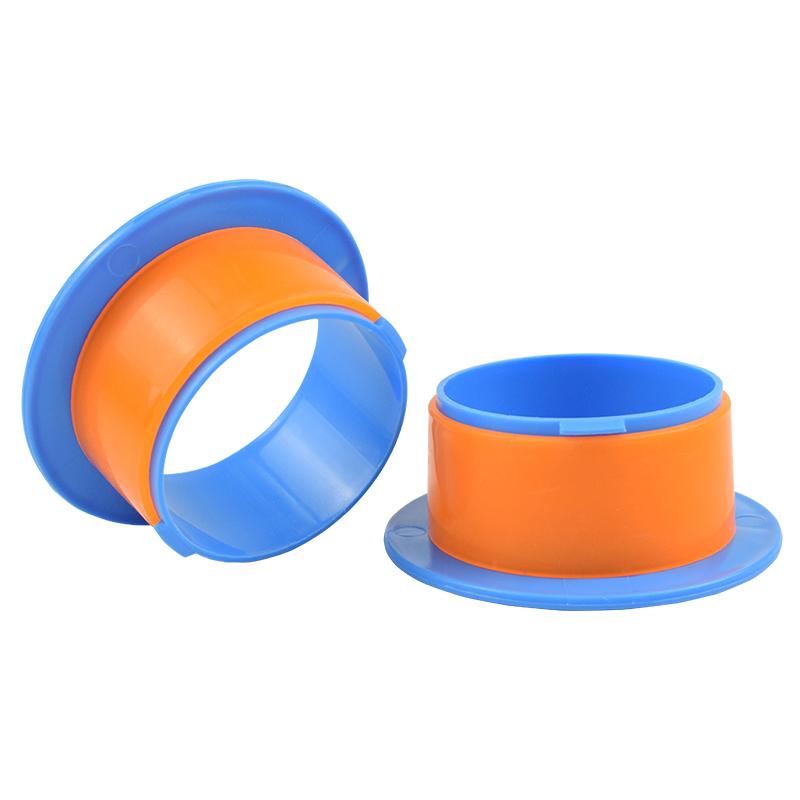 伏兴 缠绕膜塑料保护手柄直径76mm，蓝橘色 FX793