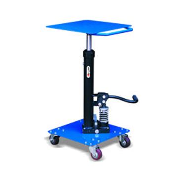 虎力 工位平台车载重90kg，台面尺寸:410×410mm，台面高度:740-1170mm MD0246