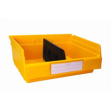 Raxwell 分隔式物料盒套装TK3415 D*W*H(mm)：300×400×150 黄色+3分纵向分隔板 RHSS4661