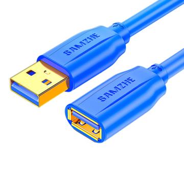 SAMZHE USB延长线超高速USB3.0AM/AF数据延长线3米 UK-630