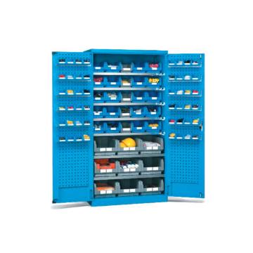 锐德 挂板门型置物柜外形尺寸(mm):1000W×600D×1800H(不含零件盒) CP106018S7