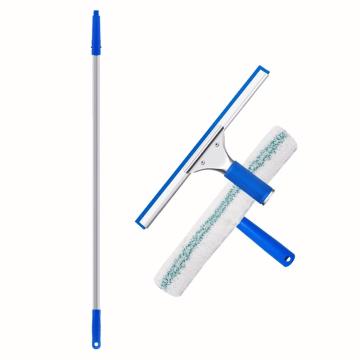 兰诗 玻璃清洁套装3件/套 双节杆1.2米+玻璃刮+T头擦 L-2020