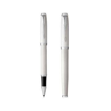 PARKER/派克 宝珠笔 IM纯白白夹宝珠笔
