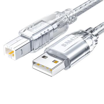 山泽 USB打印机线2.0方口数据线 10米/根 UK-410