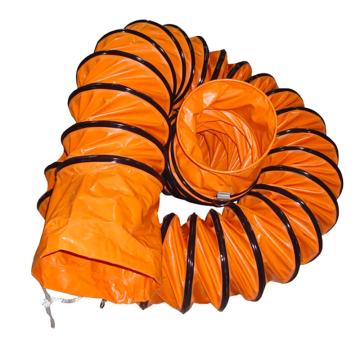 Raxwell PVC可伸缩风管 360mmx10m(14"x10m)，RRTG0015