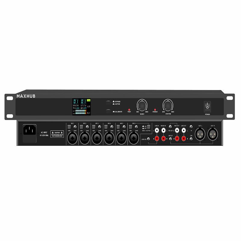 MAXHUB 反馈抑制器/具备1.8英寸LCD彩屏显示/兼容连接更多设备/采样率：40KHz/信噪比：>90db/移频数值：-5Hz MH-FS60