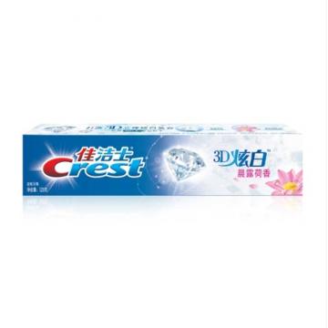佳洁士 牙膏 3D炫白晨露荷香120g