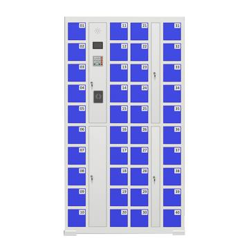 锴源 智能手机充电柜，刷卡识别系统，40门，尺寸:1070×300×1800 KY-SJG13