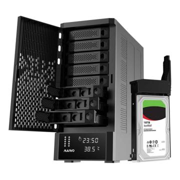 麦沃 磁盘阵列硬盘柜4K视频存储硬盘柜外置2.5/3.5英寸机械/固态硬盘阵列盒（软件RAID） K8AD