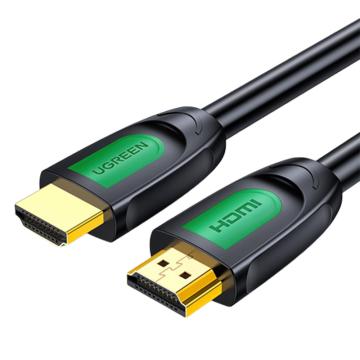 绿联 HDMI高清连接线26AWG OD8.0MM 支持1080P 60HZ HD101 40468（绿黑 15米）