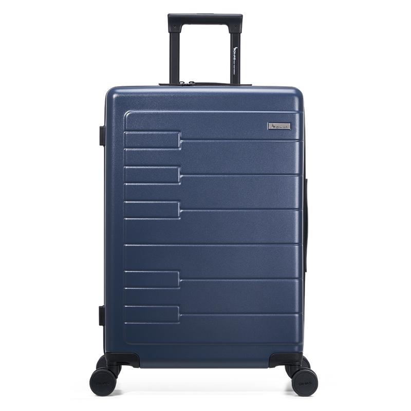 爱华仕 磨砂抗压 干湿分类收纳旅行箱41L/ABS+PC OCX6810-20蓝色