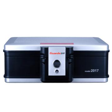 盾牌 防火防水保险柜上翻盖A4文件保险箱办公UL认证843℃防火保险柜 2017CS