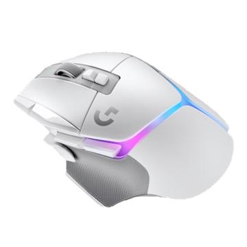 Logitech/罗技 无线鼠标LIGHTFORCR混合微动无线鼠标 G502 X PLUS 白
