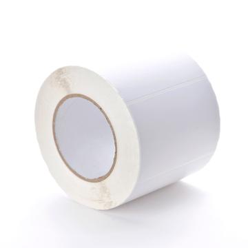 功成狮 铜版纸不干胶标签90MM*70MM*2800张 打印方式:热转印；卷芯：75mm 白色 GCDY0062