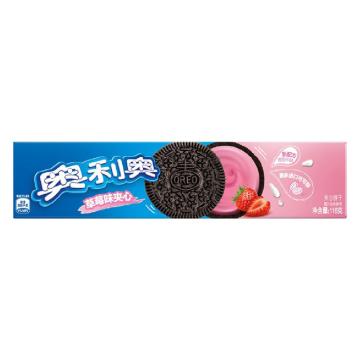 奥利奥 饼干 草莓夹心，97g