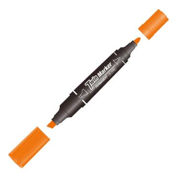 GEEMARKER 大双头油性记号笔2-5mm 工业标记 G-1250 橙色