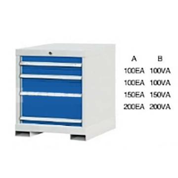 锐德 四抽工具柜，规格(mm):W570×D725×H700，双轨，含垫脚 型号:FD6502B-T