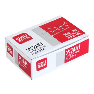 deli/得力 大头针50g 0016