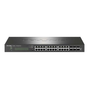TP-LINK/普联 交换机2.5G以太网三层网管交换机 24个2.5G电口6个万兆光口 TL-SE5630