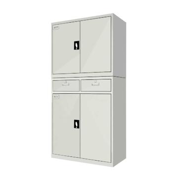 Raxwell 佰斯特联名 防静电工具柜，(上钢制双开门柜，下两抽双开门柜)，钢板厚(mm):1，CH-7-10E，不含安装 RHSA0009