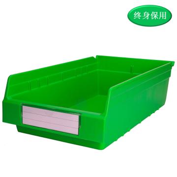Raxwell 精益物料盒TK5315，外尺寸规格D×W×H(mm):500×300×150，全新料，绿色(标签牌1+标签纸1) RHSS4571