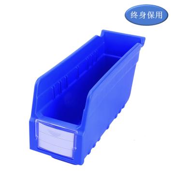 Raxwell 精益物料盒TK3115，外尺寸规格D×W×H(mm):300×100×150，全新料，蓝色(标签牌1+标签纸1) RHSS4554