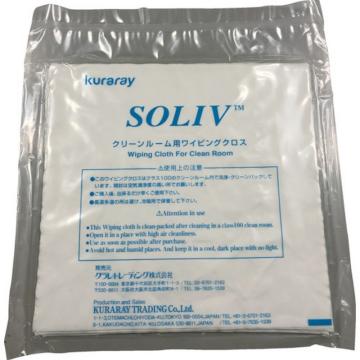 可乐丽 清洁室用擦拭布 Solib 240mm×240mm（1箱=100片装）【海外现货】 SOLIV2424