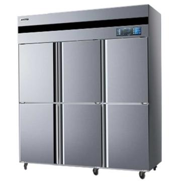 澳柯玛 立式六门单温全冷冻商用厨房大冰箱 VF-1390AW