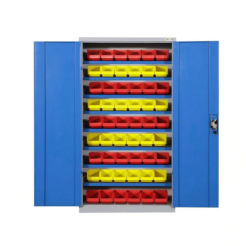 京图尚冠 重型工具柜内八层板灰蓝套色1000*500*1800mmTB553 TB553