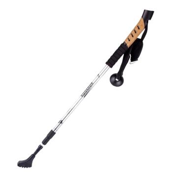 三极户外 户外健走杖铝合金直柄登山杖135cm TP3910 白色