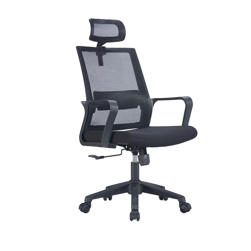 悦山 可升降带头枕办公椅600*660*1210mm/网布 YSOC1DY6339AW