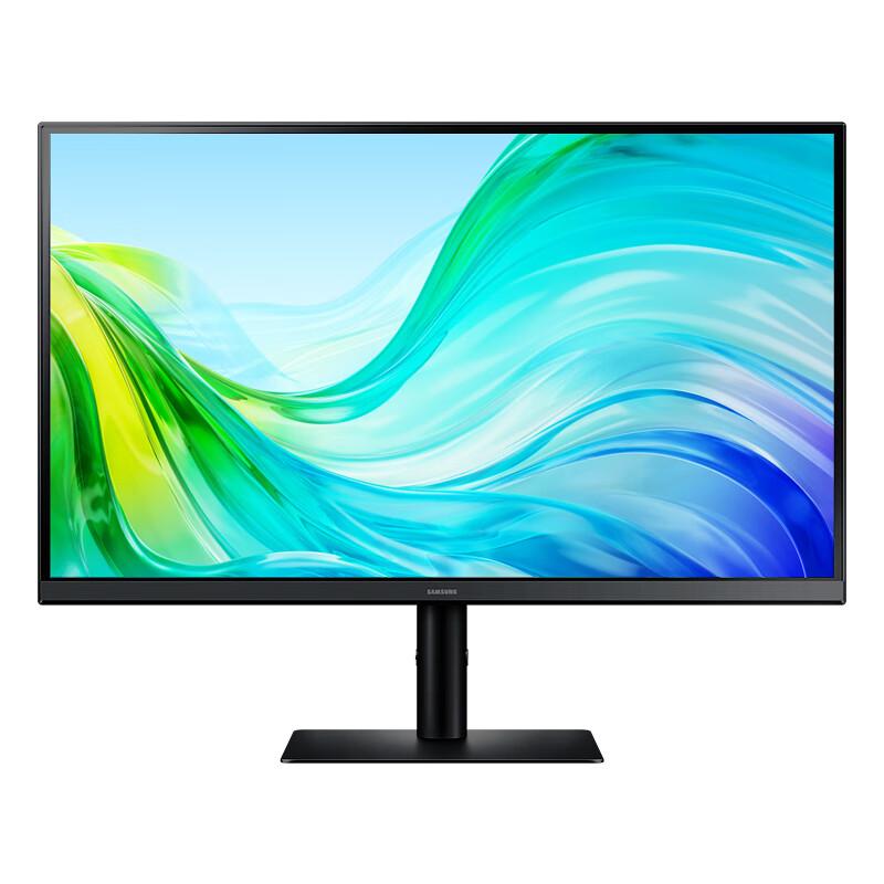 SAMSUNG/三星 显示器/27英寸/2K分辨率/2560*1440/三边无边框/100Hz/HDMI/DP/升降旋转底座 S27F612EAC