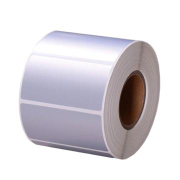 邺码科 亚银PET不干胶标签 60MM*30MM*4550张，管芯7.6CM