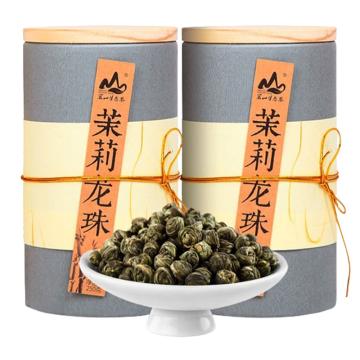 MING SHAN TEA 茶叶（一件代发） 茉莉龙珠（ 2罐装）500g