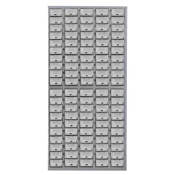 盛悦欣美 100抽中号铁抽屉无门零件柜 尺寸(长×宽×高):760×260×1550mm