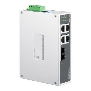 TP-LINK/普联 工业级收发器单模千兆双纤SC光纤收发器（2SC+4GE） TL-MC314-20工业级