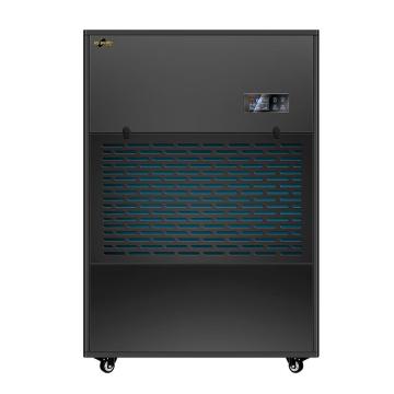 湿美 标准型工业除湿机，380V，除湿量1440L/D，推荐面积1500-2000m2，直排水，自动化霜。黑色外观 MS-60KG