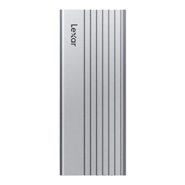 LEXAR/雷克沙 移动硬盘盒E10 M.2 NVMe/SATA双协议移动硬盘盒 Type-C 3.2接口 SSD固态硬盘外置盒 LPAE10N-RNBNC