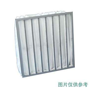 Raxwell 初效袋式过滤器，592*592*381-6P，过滤效率G4，铝合金外框 RRNG0011