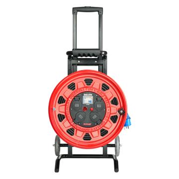 野狼 移动电缆盘野狼 移动电缆盘YL507E线盘3*4线长50米250V32A插座 单位:只 YL507E