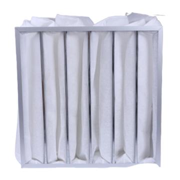 JAF 镀锌框中效袋式过滤器，滤料材质：合成纤维 295*295*20*381-3P，F9，JAF0421132