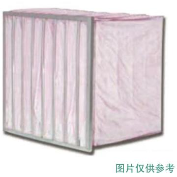 美埃 中效袋式过滤器，框架：铝框 框架厚度：21mmF8W495*H395*381 滤料：化纤 F8W495*H395*381