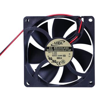ADDA 散热风扇DC24V，80×80×25mm AD0824VB-A71GP