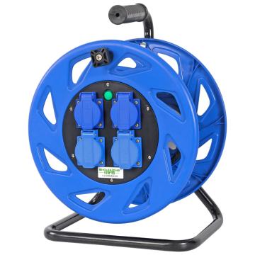 守护者 三角架320国标220V~250V防尘电缆盘2芯线无地线 SF32016B5 2*2.5mm²，50米